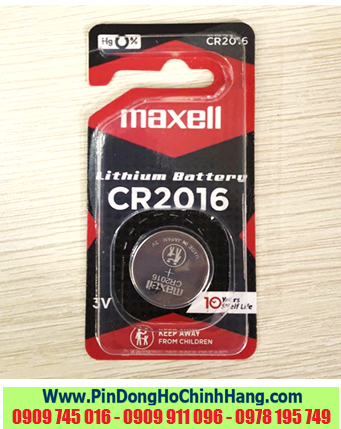 Pin Maxell CR2016, Pin CR2016